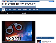 Tablet Screenshot of malvern-online.com